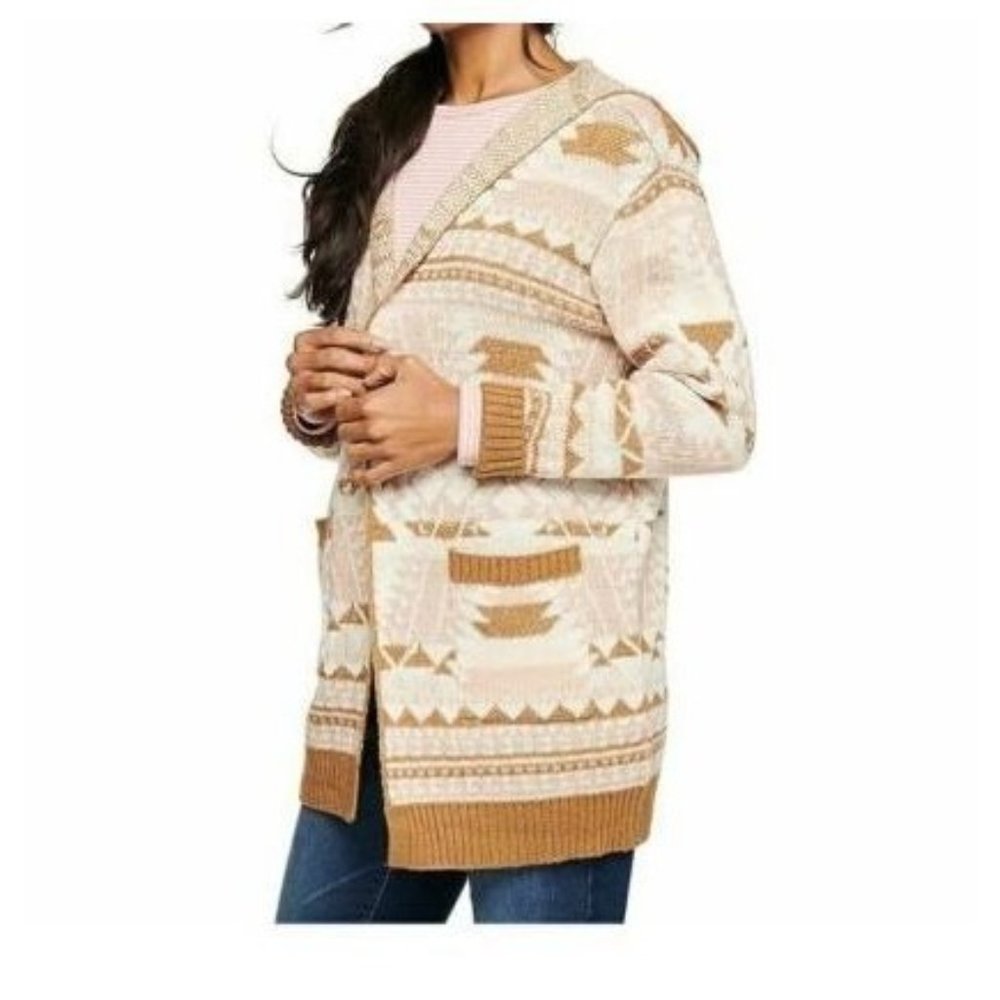 Sonoma Goods For Life Hooded Cardigan Pink
